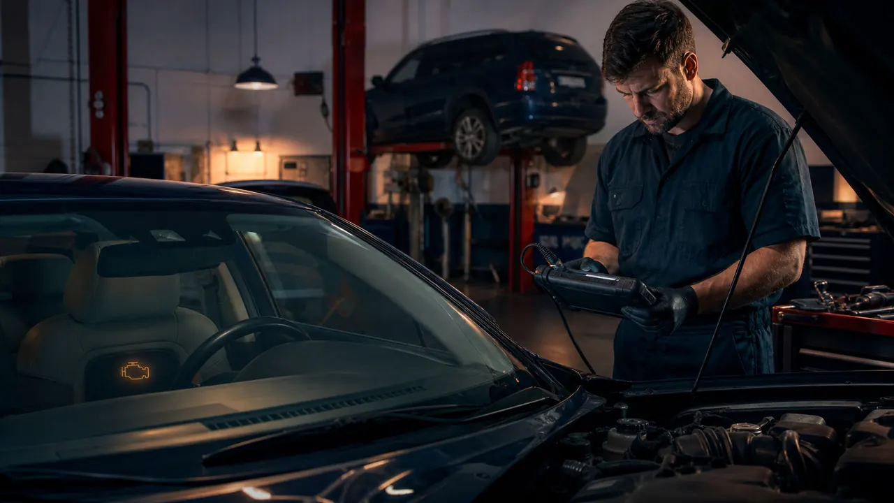 Check Engine Light service artwork