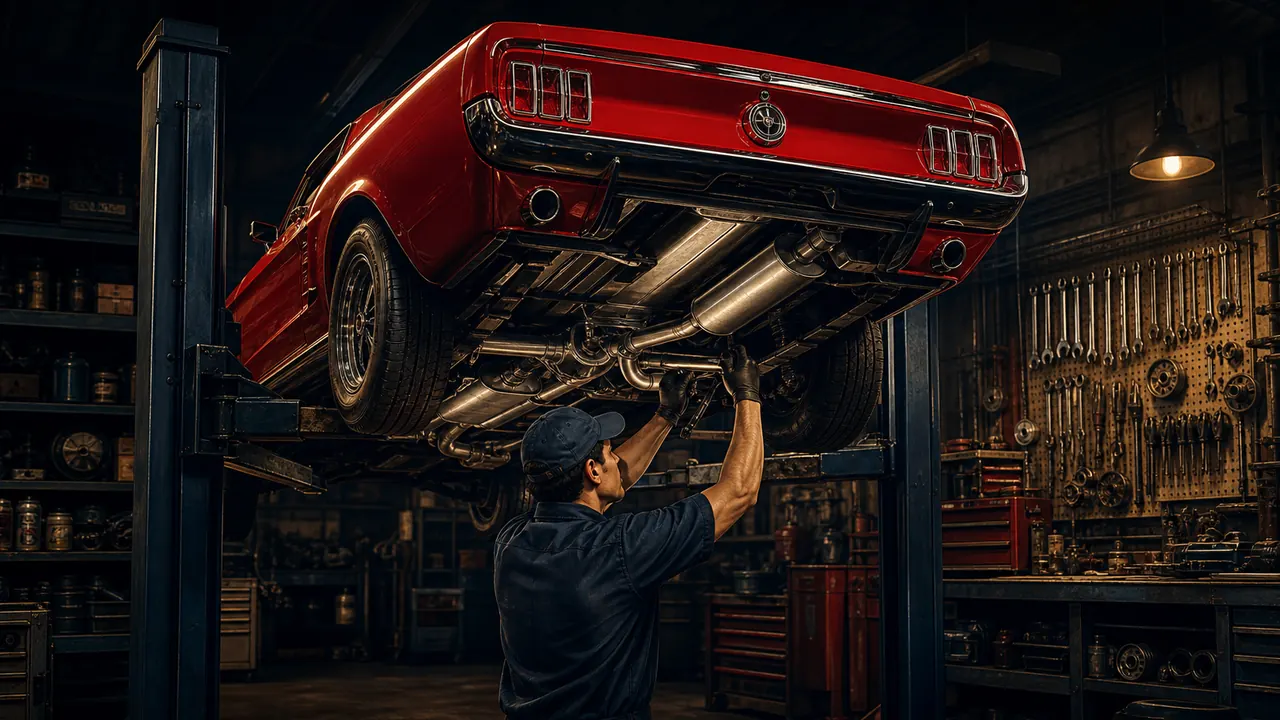 Exhaust & Muffler Repair service artwork