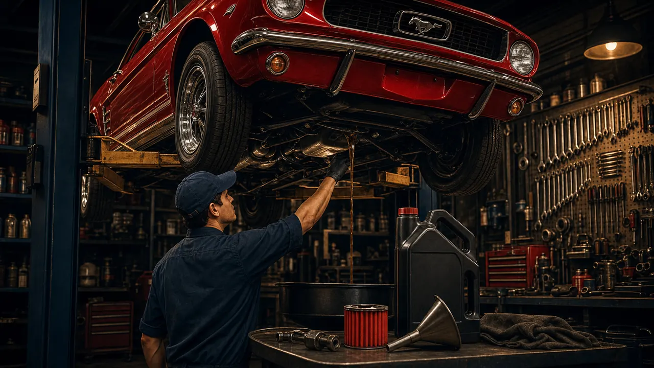 Oil Change service artwork