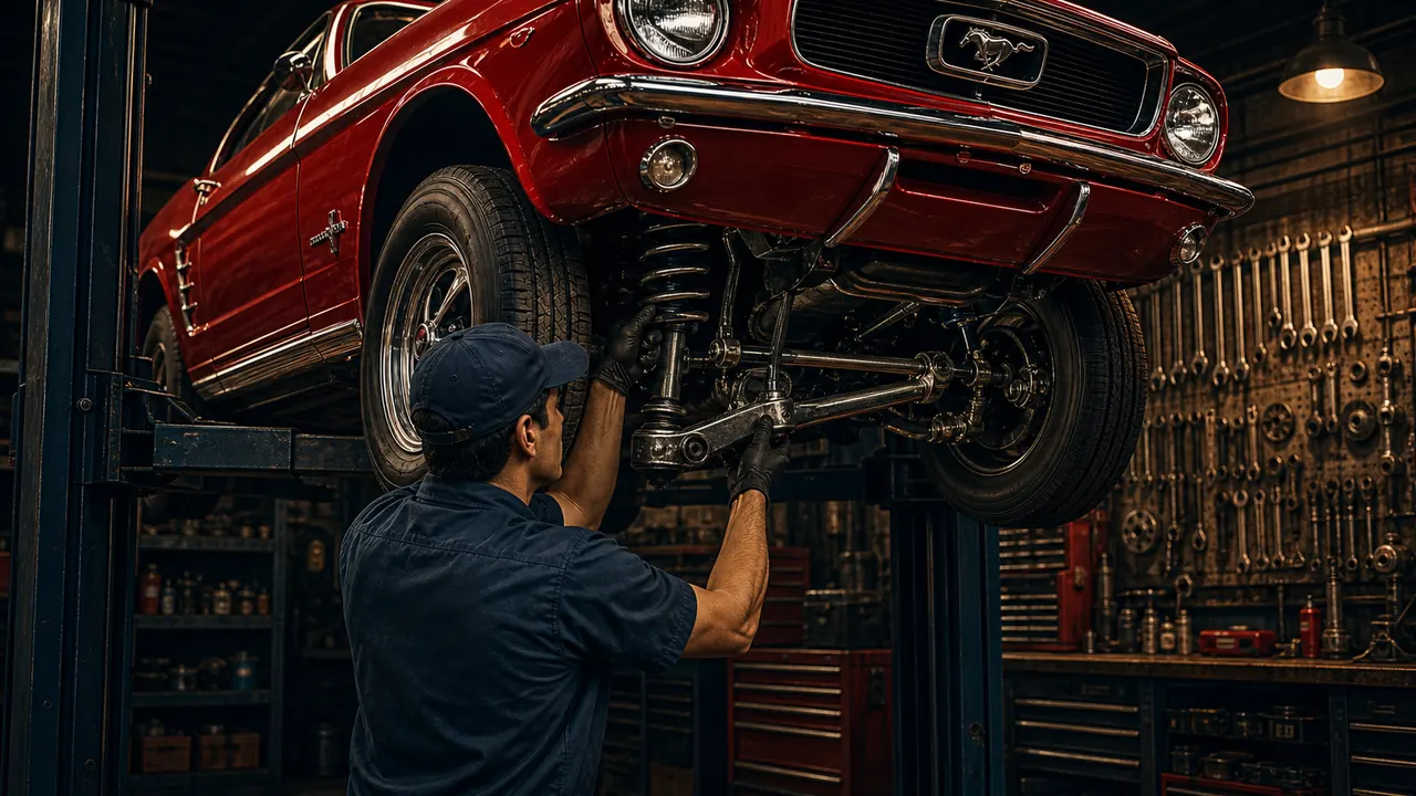 Steering & Suspension service artwork